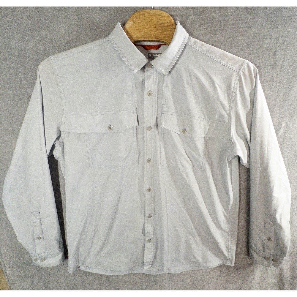 Simms Insect Shield Fishing Performance Shirt Mens XL Lake Outdoor Gorpcore